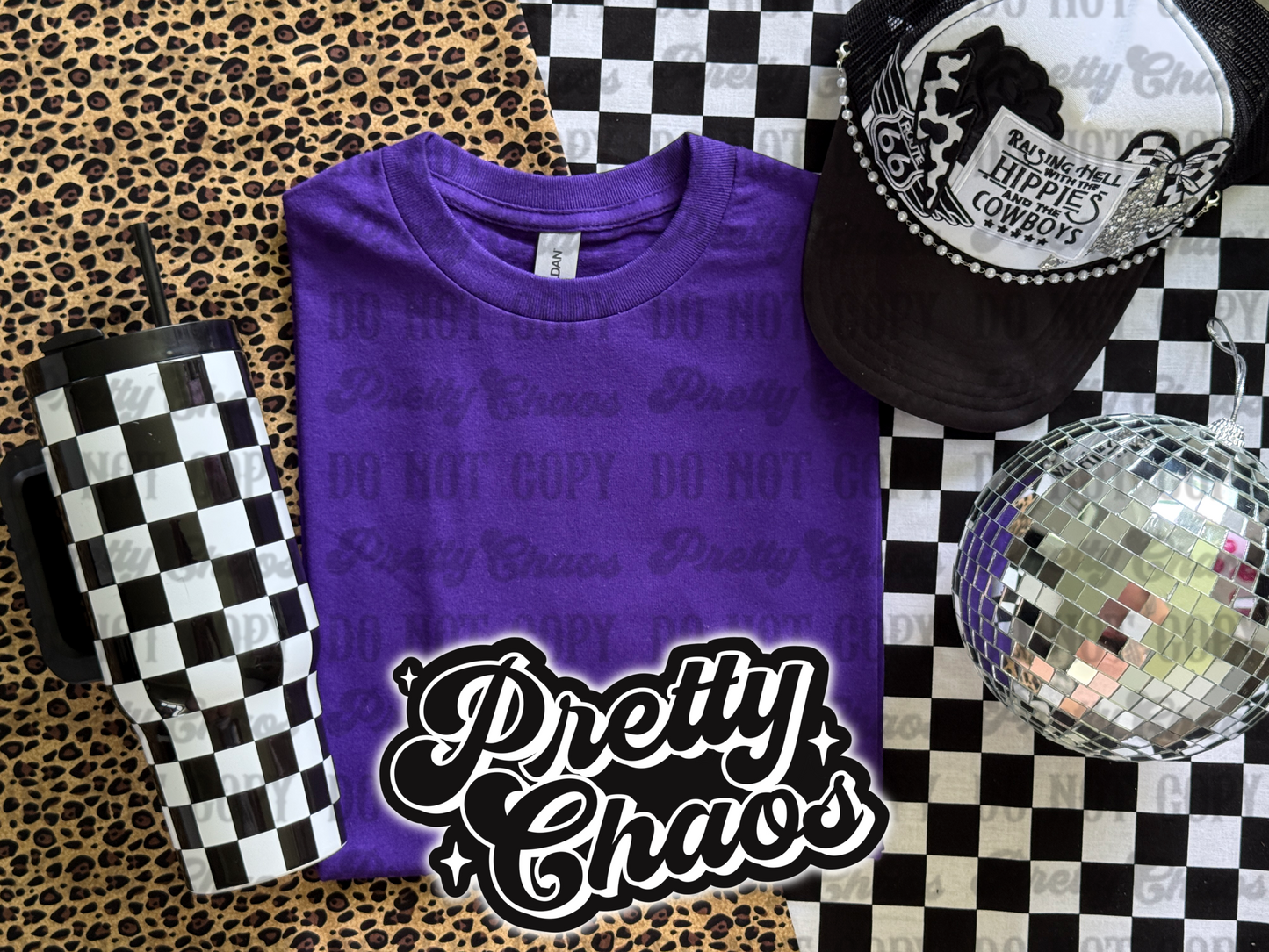 Gildan Purple Mockup