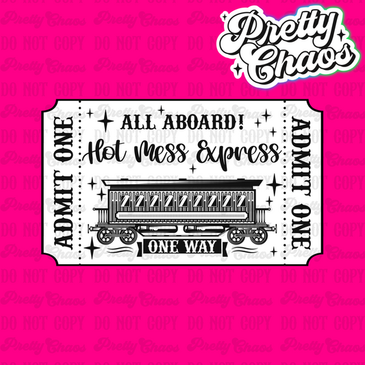 Hot Mess Express PNG