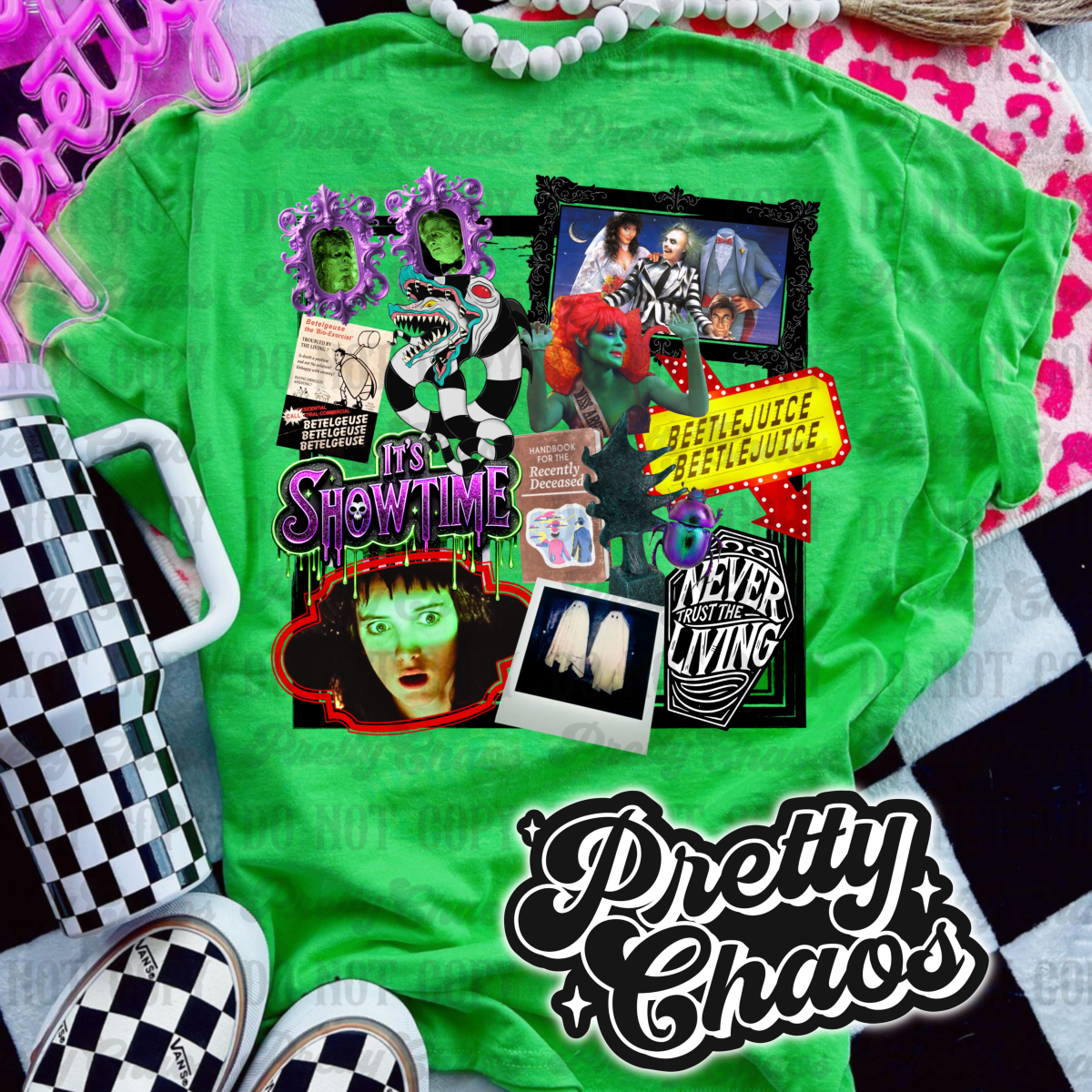 Beetlejuice Seamless & PNG